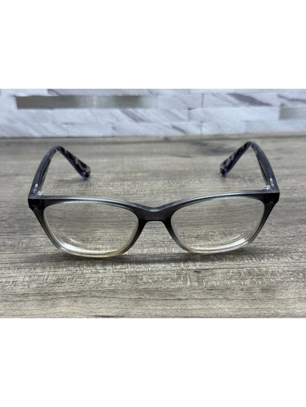 RALPH LAUREN Eyeglasses RA7071 1511 Gray Black Fade 52-16-140 FRAMES ONLY